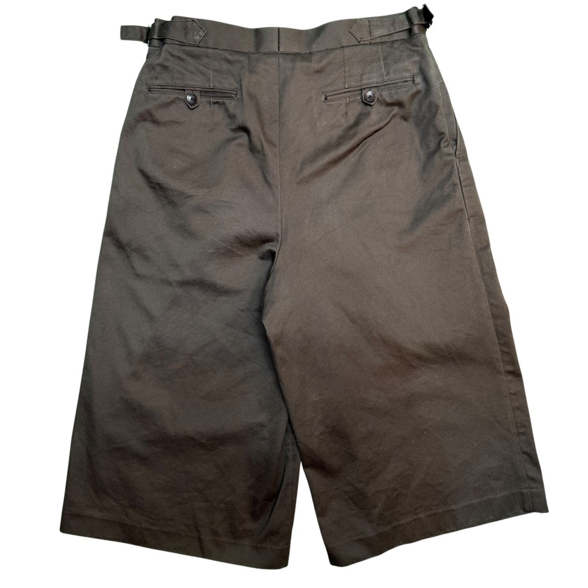 MARKA 25SS/TWO TUCK CROPPED TROUSERS／2タッククロップトラウザーショートパンツM25B05PT01E 古着・中古-2枚目のアイテム画像