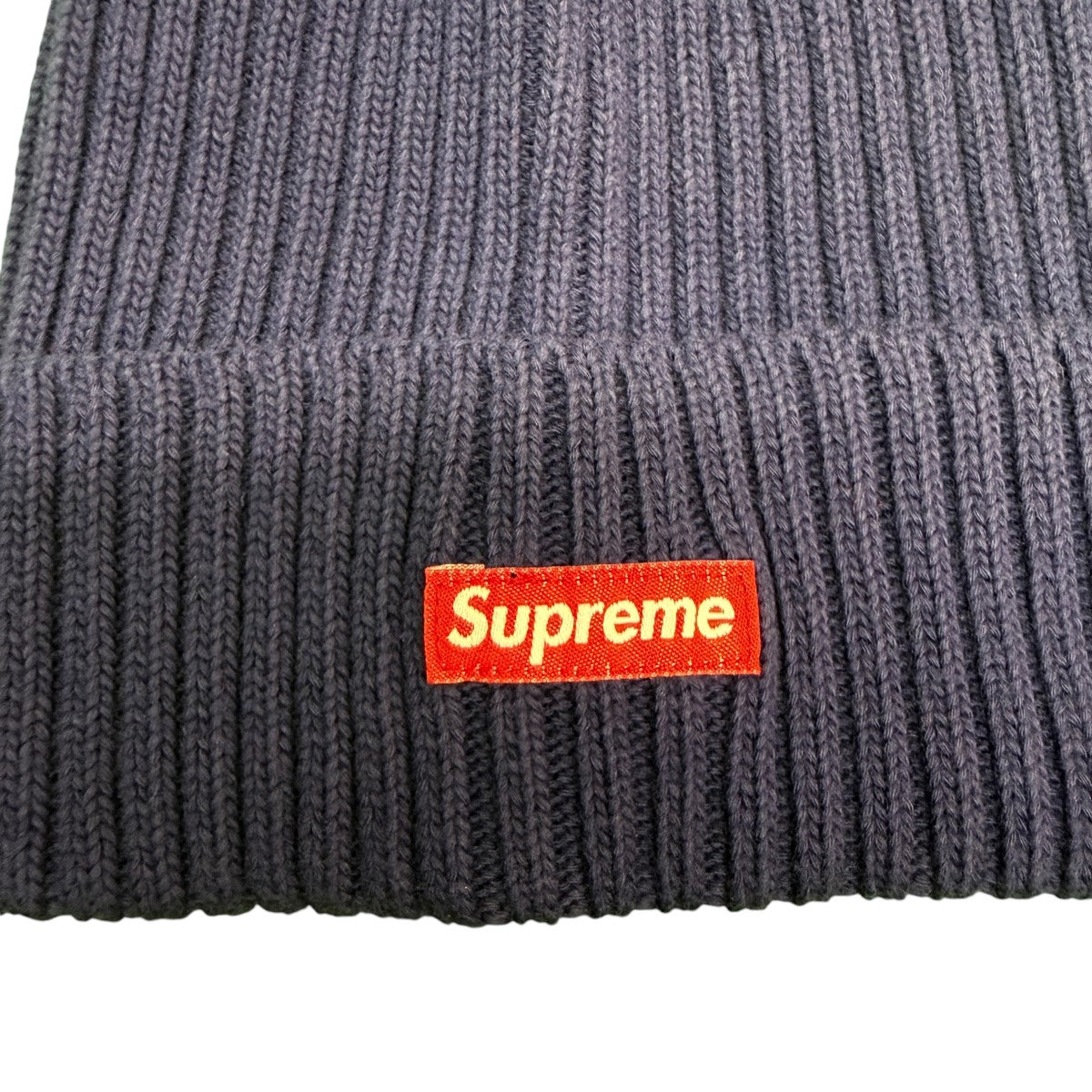 25SS/Overdyed Beanie Light Navy／オーバーダイビーニーニットキャップ