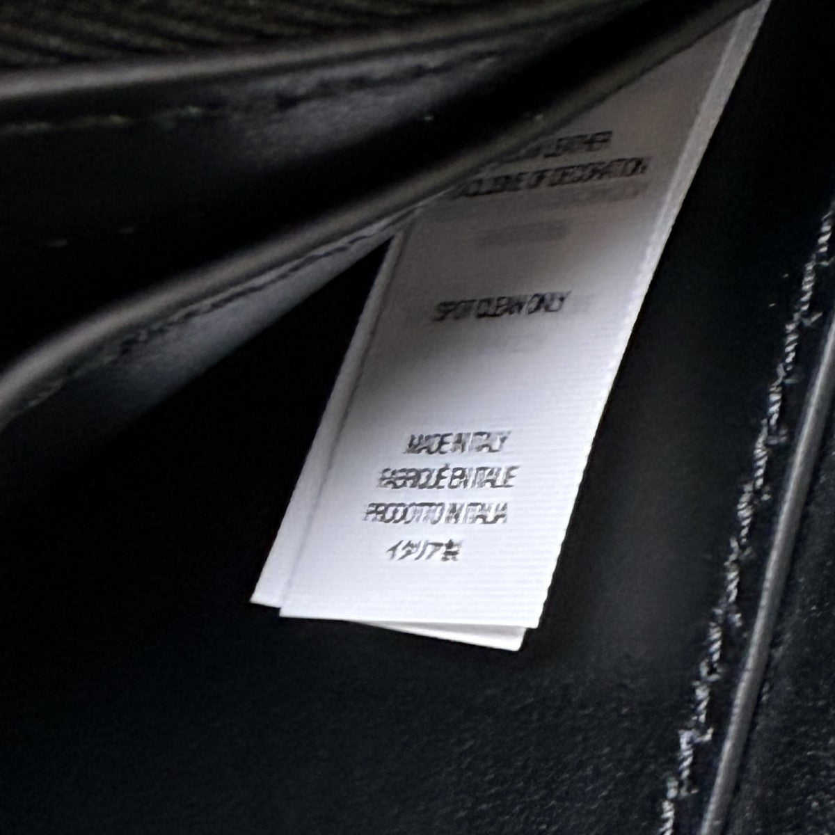 23SS/Studded Wallet／スタッズウォレット/Made in Italy