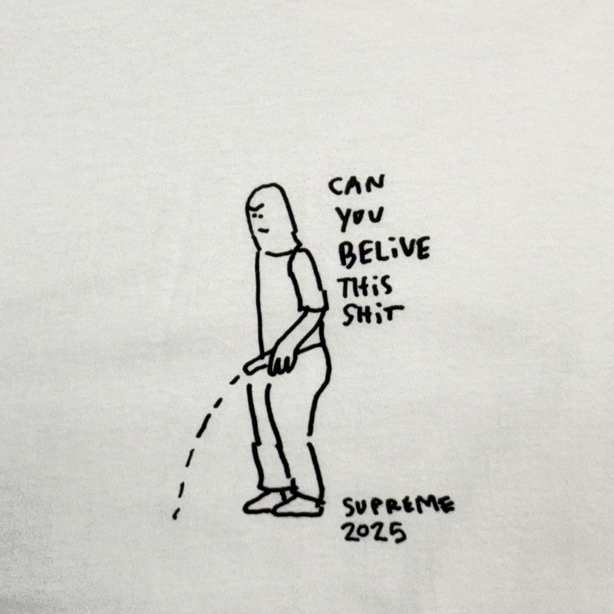 25SS/Piss Tee／ピスTシャツ/artwork by Mark Gonzales