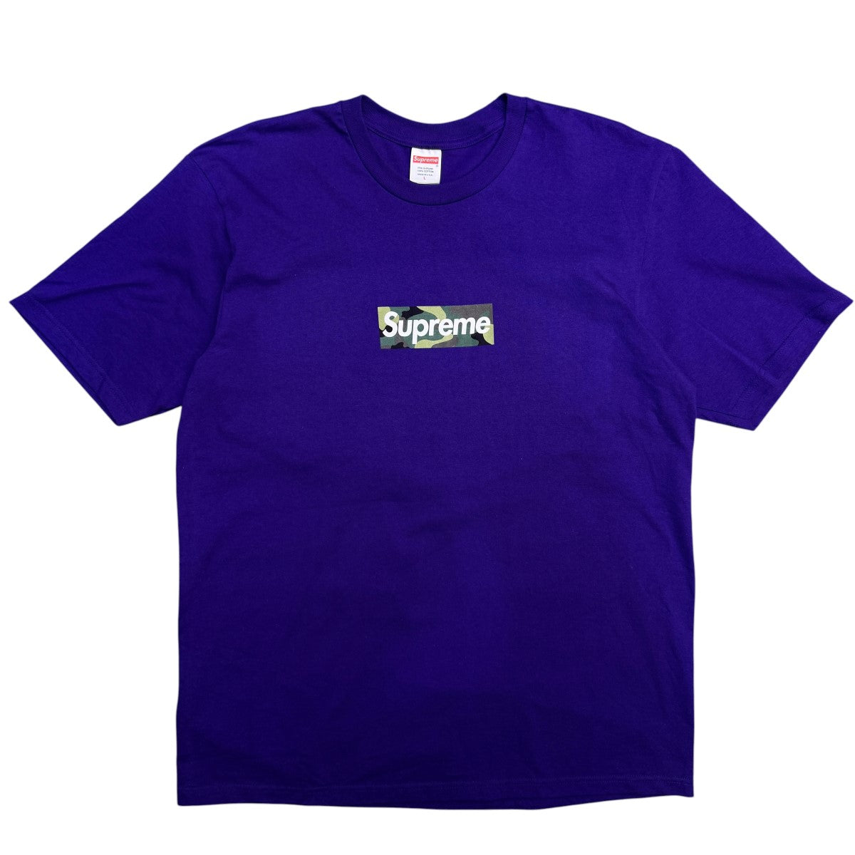 23AW/Box Logo Tee／カモフラボックスロゴTシャツ