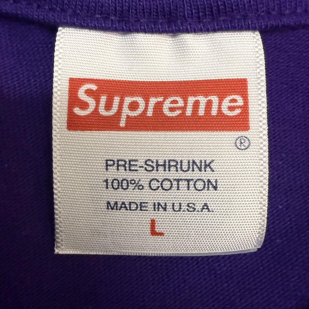 23AW/Box Logo Tee／カモフラボックスロゴTシャツ