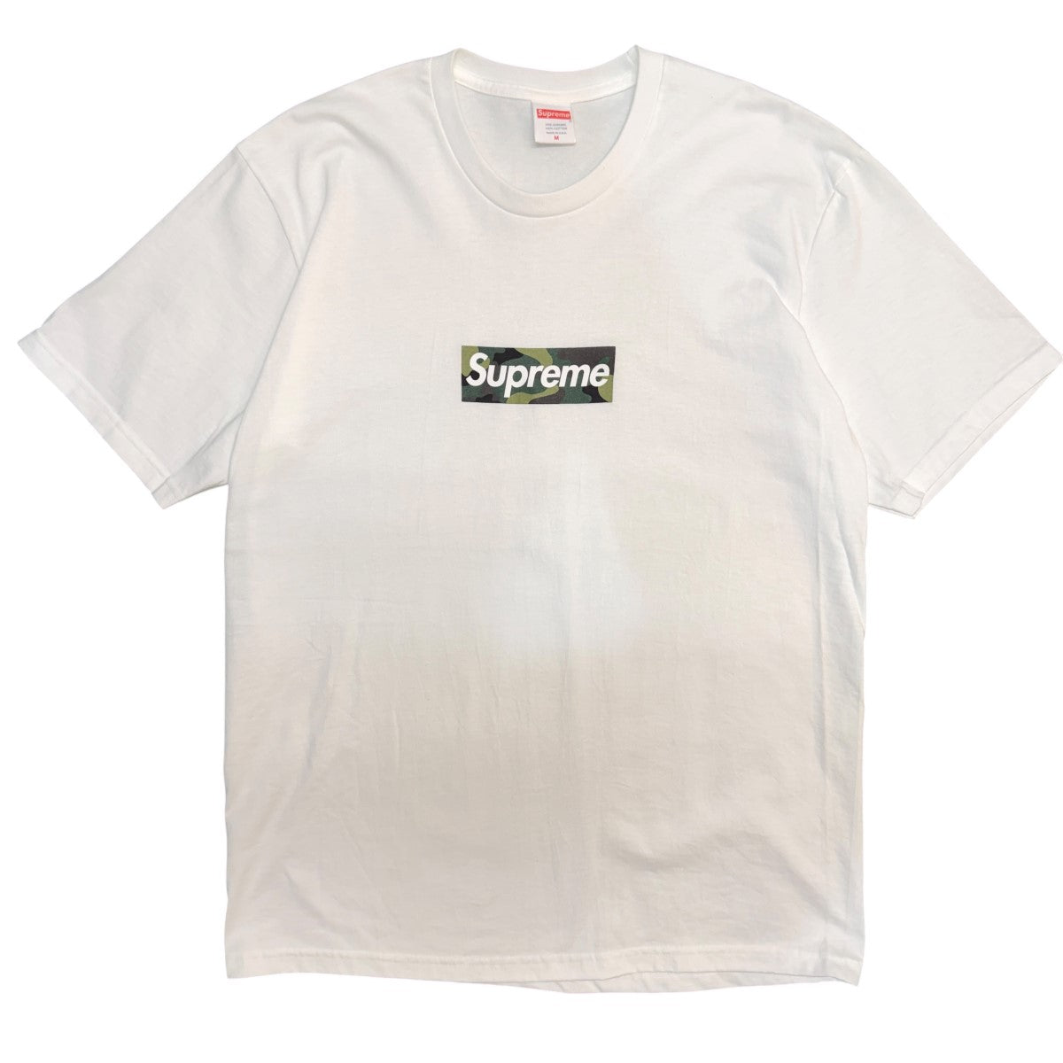23AW/Box Logo Tee／カモフラボックスロゴTシャツ