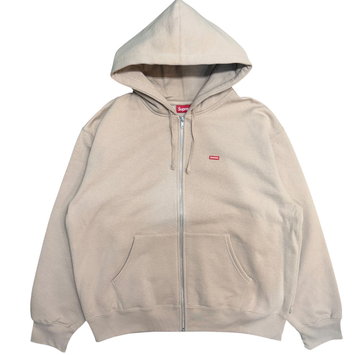 Supreme 25SS/Small Box Zip Up Hooded Sweatshirt／スモールボックスロゴジップアップスウェットパーカー/カナダ製 古着・中古-1枚目のアイテム画像