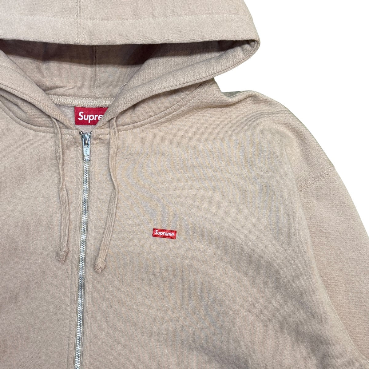 Supreme 25SS/Small Box Zip Up Hooded Sweatshirt／スモールボックスロゴジップアップスウェットパーカー/カナダ製 古着・中古-2枚目のアイテム画像