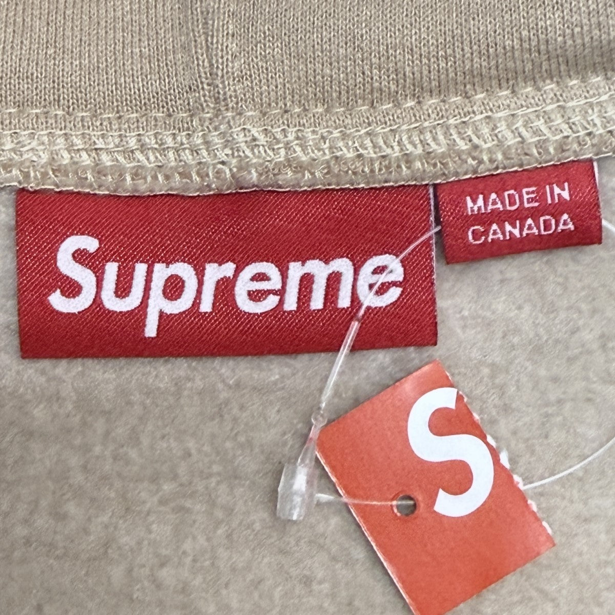 Supreme 25SS/Small Box Zip Up Hooded Sweatshirt／スモールボックスロゴジップアップスウェットパーカー/カナダ製 古着・中古-5枚目のアイテム画像