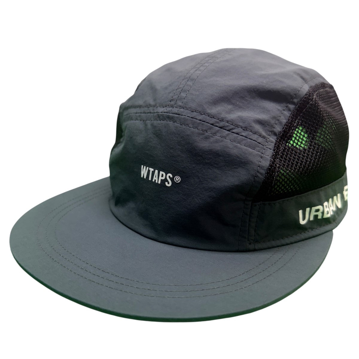 WTAPS 25SS/T-7 ／ Cap ／ Nylon． Tussah． Pertex Chacoal／T-7 ナイロン タッサー パーテックスキャップ/251HCDT-HT10 古着・中古-1枚目のアイテム画像