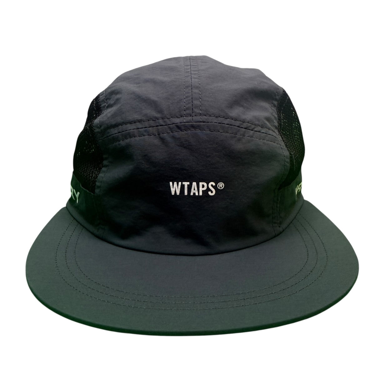WTAPS 25SS/T-7 ／ Cap ／ Nylon． Tussah． Pertex Chacoal／T-7 ナイロン タッサー パーテックスキャップ/251HCDT-HT10 古着・中古-4枚目のアイテム画像