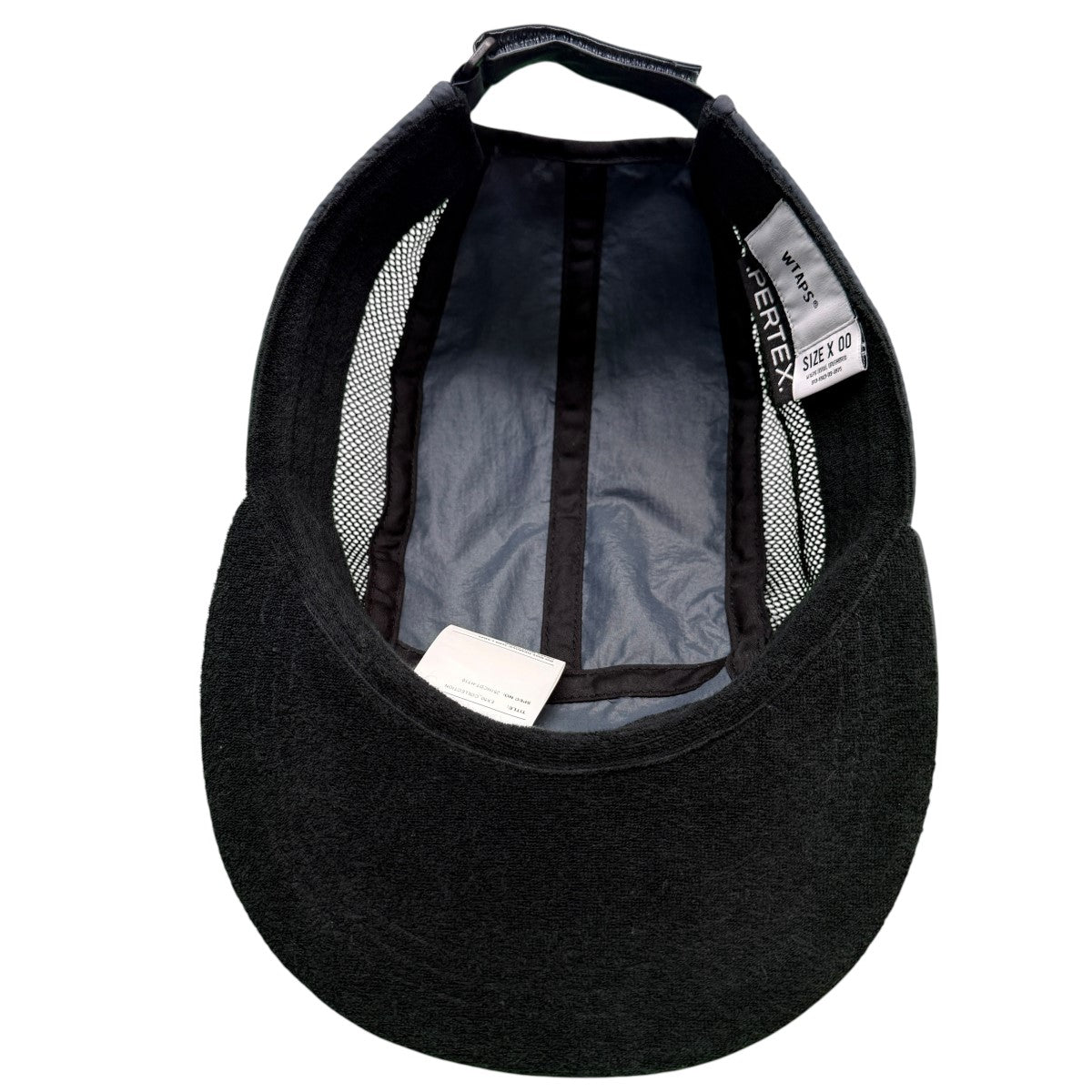 WTAPS 25SS/T-7 ／ Cap ／ Nylon． Tussah． Pertex Chacoal／T-7 ナイロン タッサー パーテックスキャップ/251HCDT-HT10 古着・中古-6枚目のアイテム画像