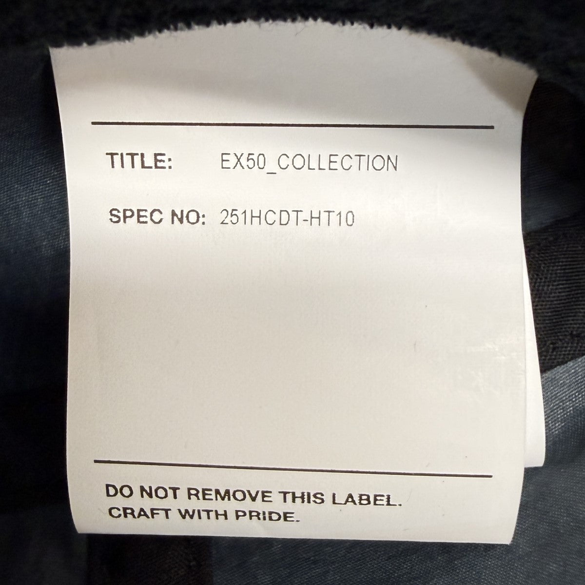 WTAPS 25SS/T-7 ／ Cap ／ Nylon． Tussah． Pertex Chacoal／T-7 ナイロン タッサー パーテックスキャップ/251HCDT-HT10 古着・中古-8枚目のアイテム画像