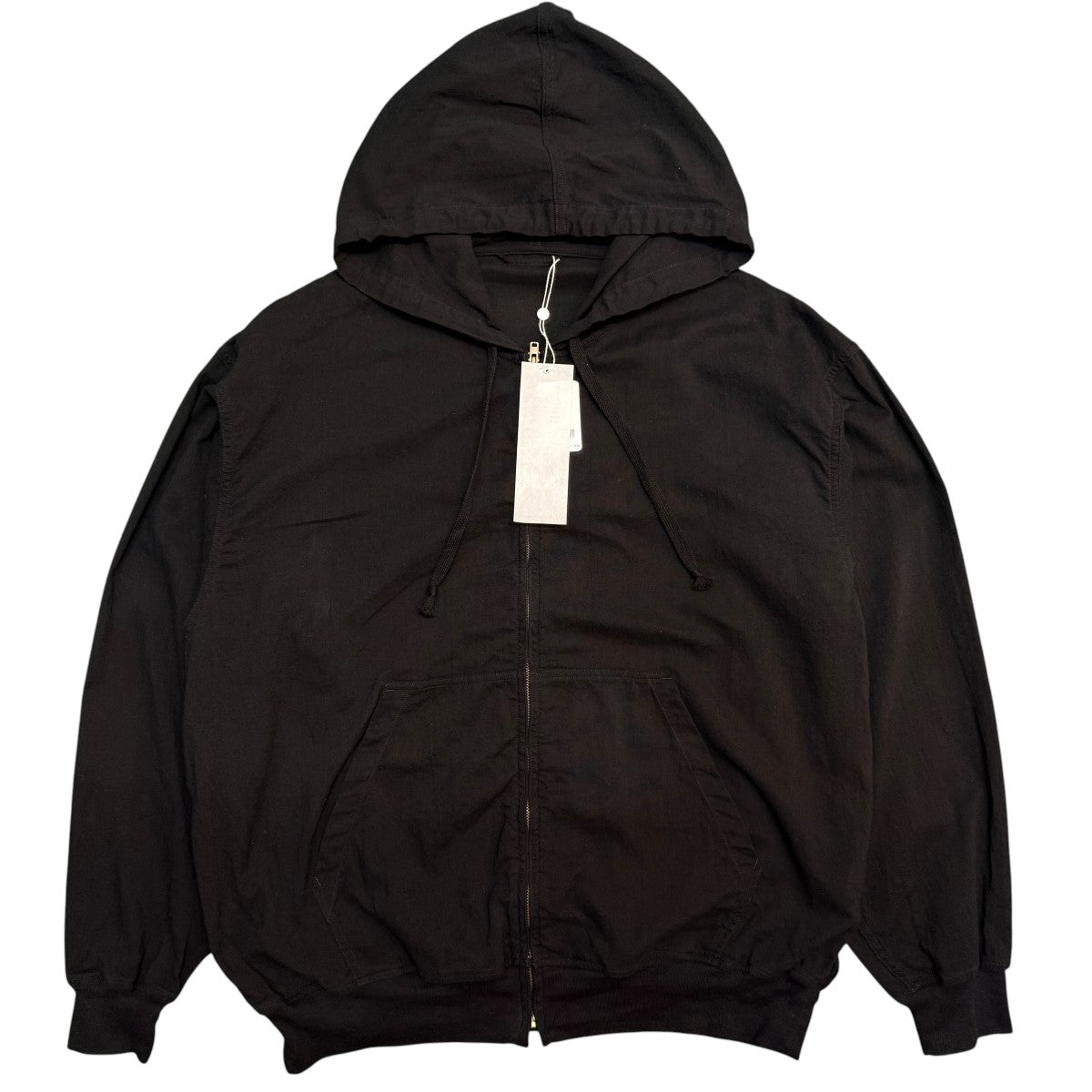 COMOLI(コモリ) 26SS/オックス ジップパーカ／コットン薄手パーカー