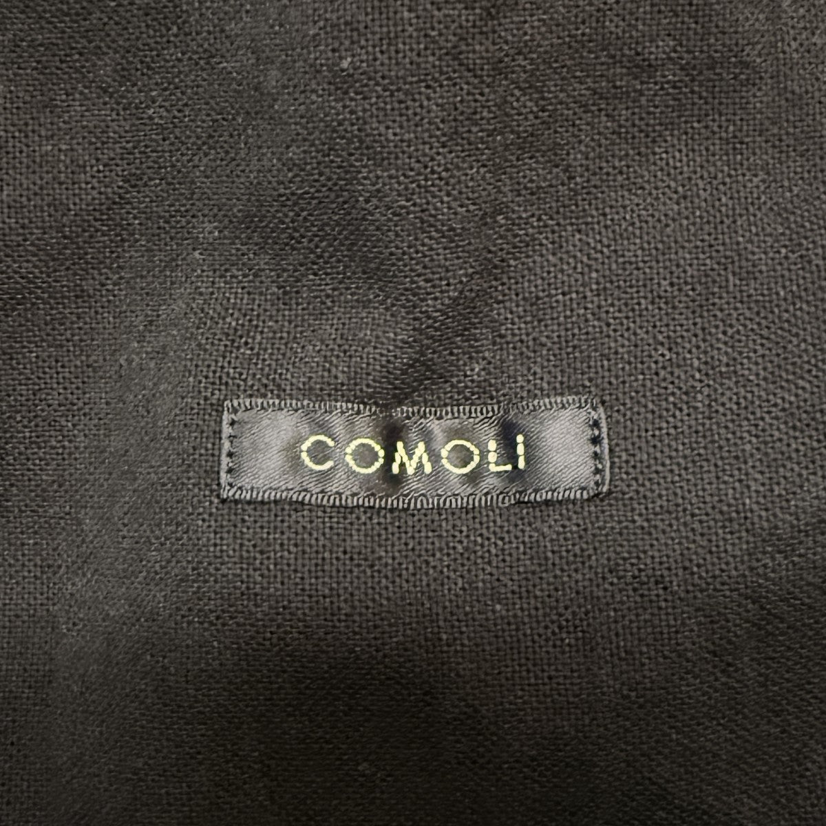 COMOLI 26SS/オックス ジップパーカ／コットン薄手パーカー/D01-01024 古着・中古-6枚目のアイテム画像