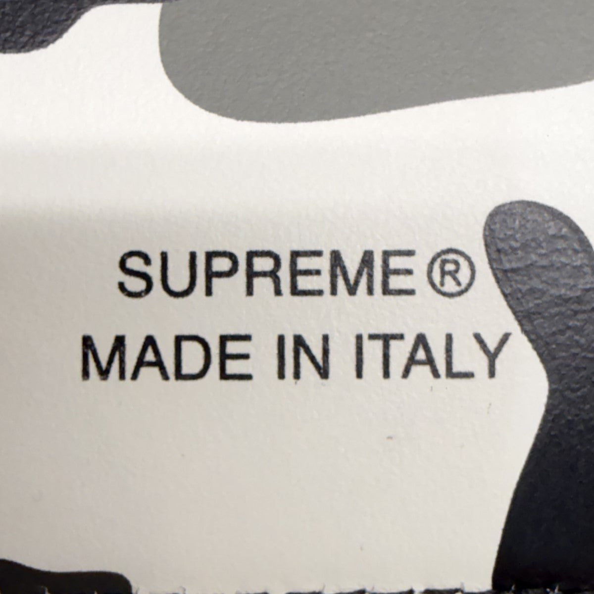 Supreme 25SS/Leather Money Bag Snow Camoレザーマネーバッグ スノーカモ/Made in Italy 古着・中古-4枚目のアイテム画像