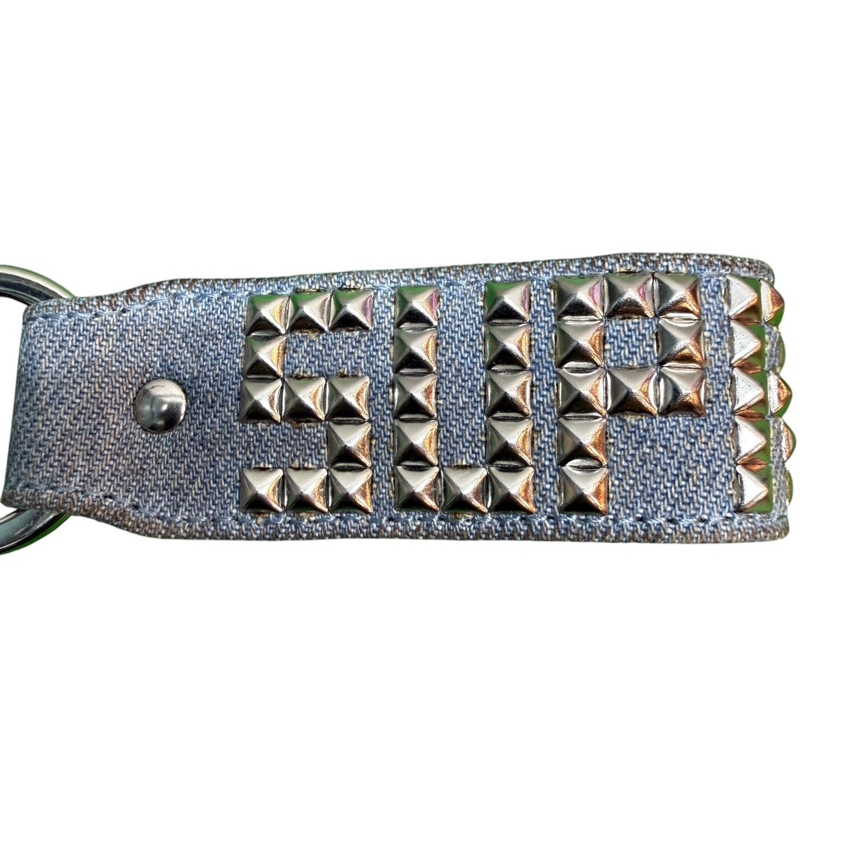 23SS/Studded Keychain Denim／スタッズキーチェーン/Made in Italy