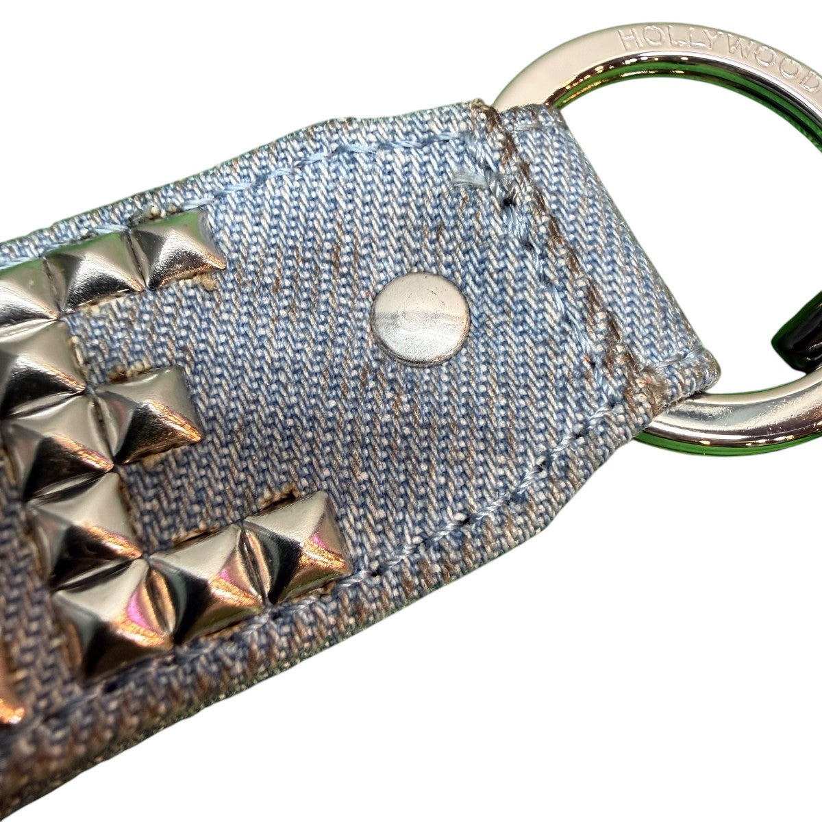 23SS/Studded Keychain Denim／スタッズキーチェーン/Made in Italy