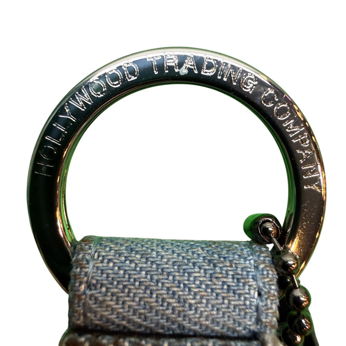 23SS/Studded Keychain Denim／スタッズキーチェーン/Made in Italy