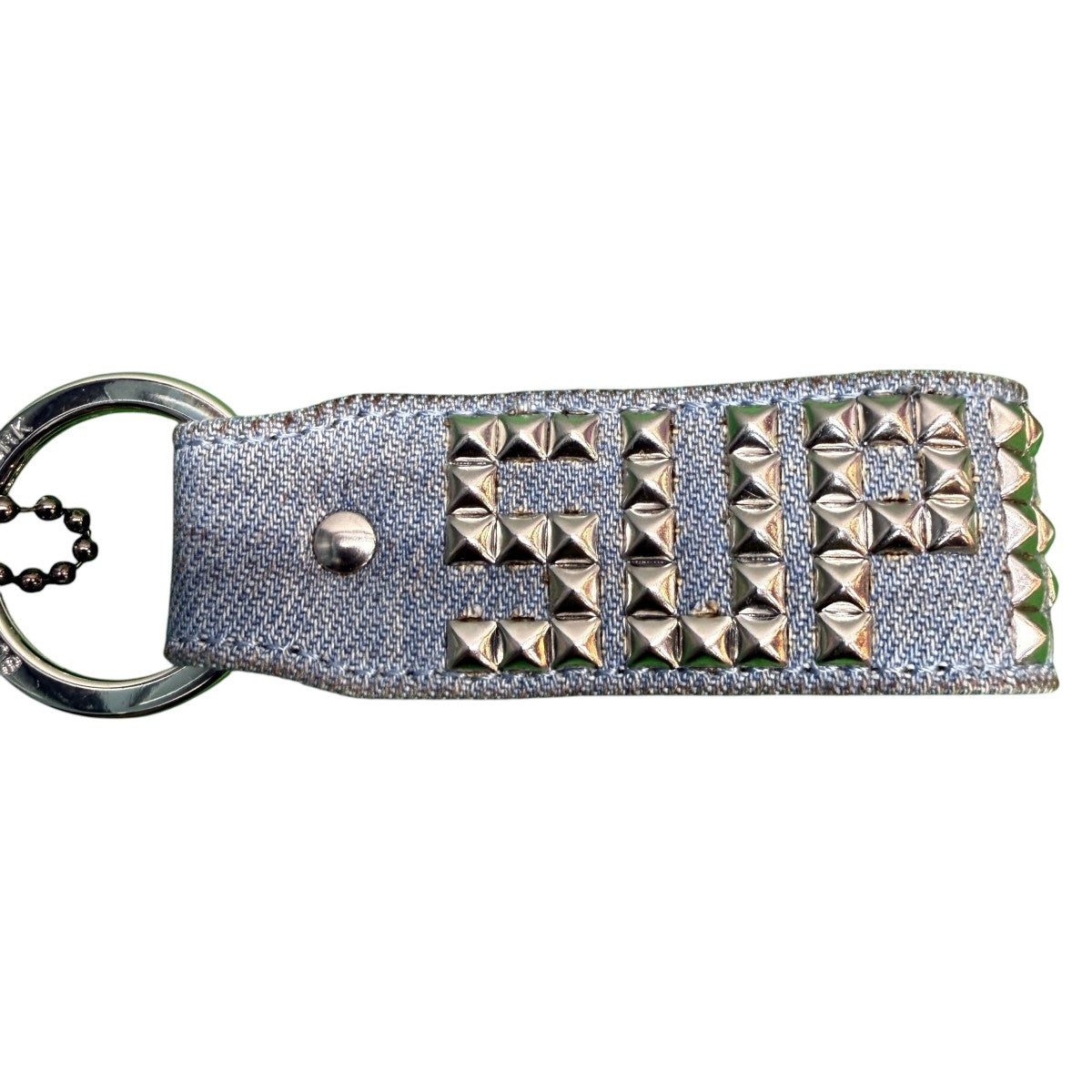 Supreme×Hollywood Trading Company／HTC 23SS/Studded Keychain Denim／スタッズキーチェーンDenimカラー/Made in Italy 古着・中古-3枚目のアイテム画像