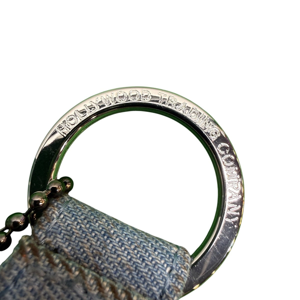 Supreme×Hollywood Trading Company／HTC 23SS/Studded Keychain Denim／スタッズキーチェーンDenimカラー/Made in Italy 古着・中古-7枚目のアイテム画像