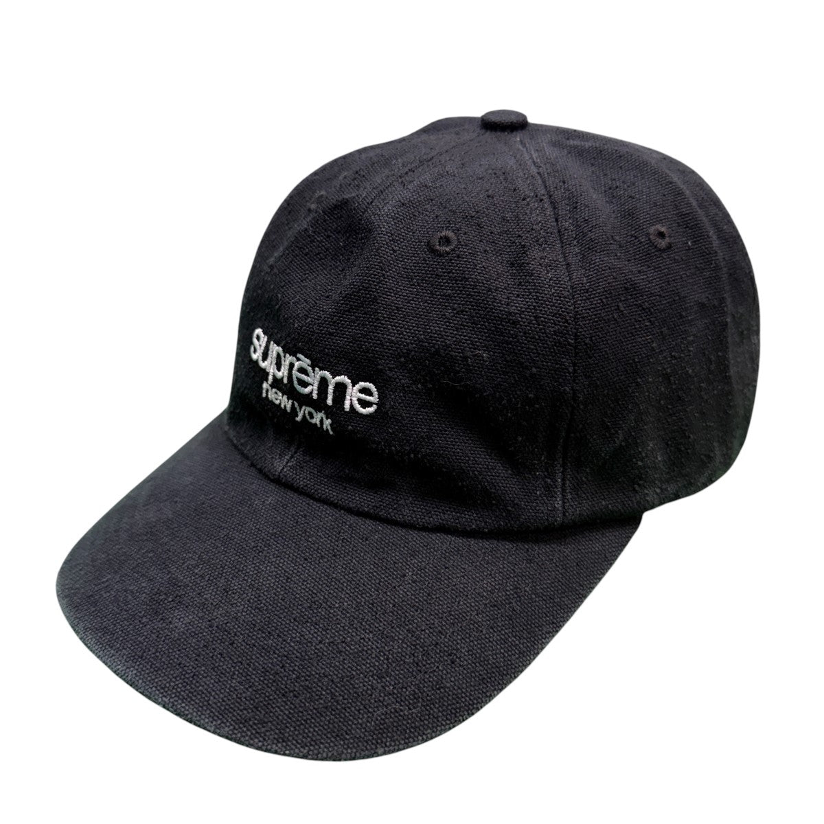 Supreme 23SS/Classic Logo 6-Panel／クラシックロゴ6パネルキャップウォッシュド加工 古着・中古-3枚目のアイテム画像