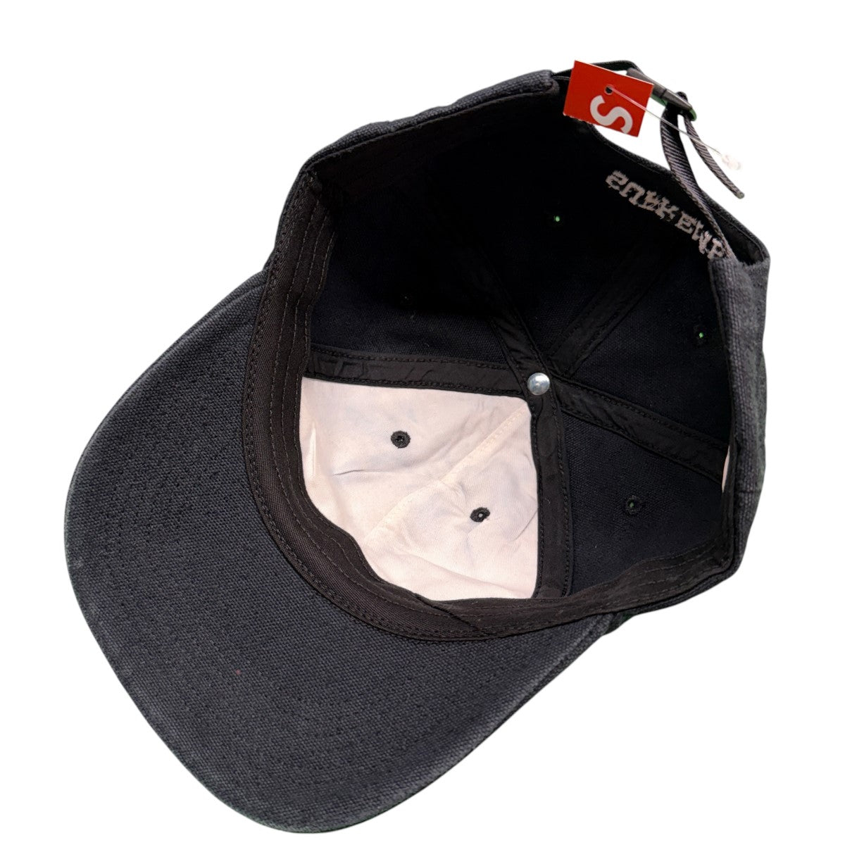 Supreme 23SS/Classic Logo 6-Panel／クラシックロゴ6パネルキャップウォッシュド加工 古着・中古-5枚目のアイテム画像