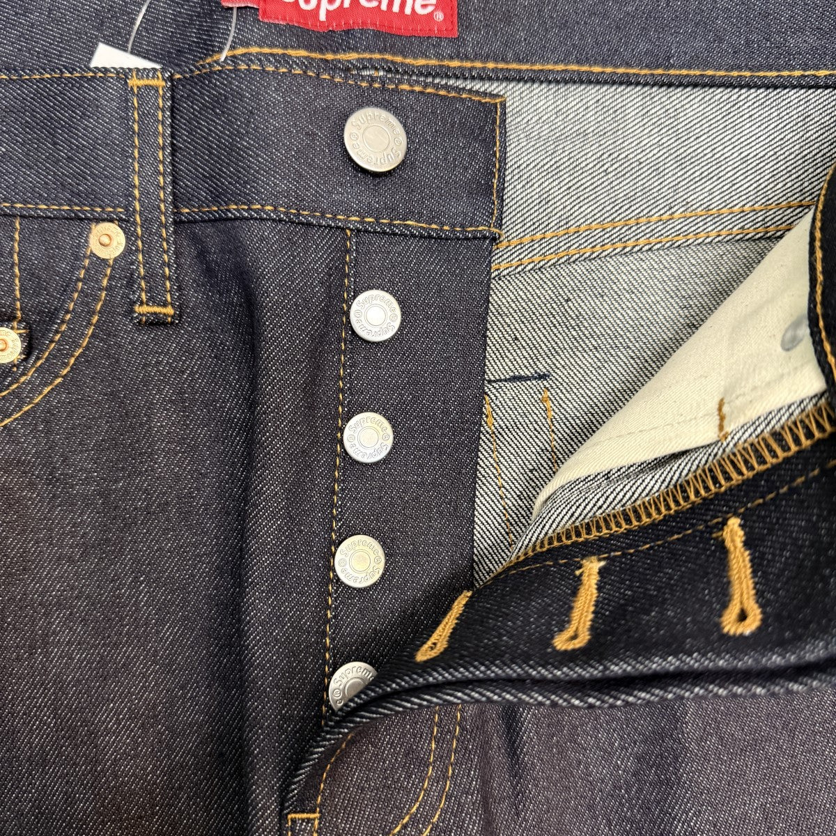 Supreme 22SS/Rigid Slim Jean／リジッドスリムデニムパンツ/日本製 古着・中古-5枚目のアイテム画像