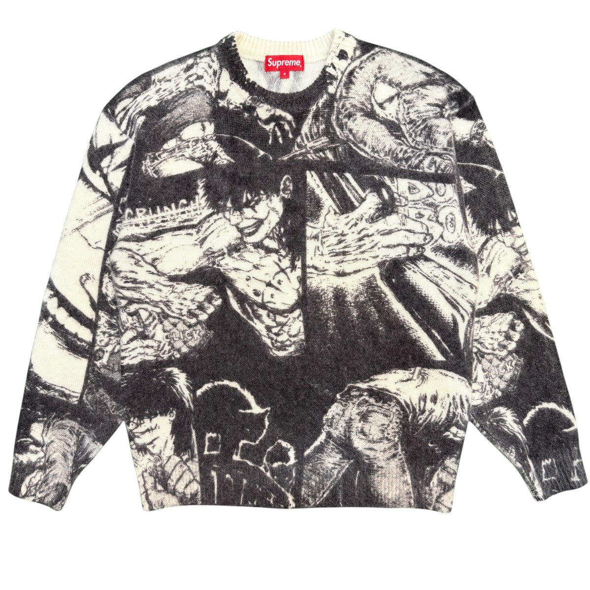 Supreme 21AW/The Crow Sweater／ザ・クロウ セーター 古着・中古-1枚目のアイテム画像