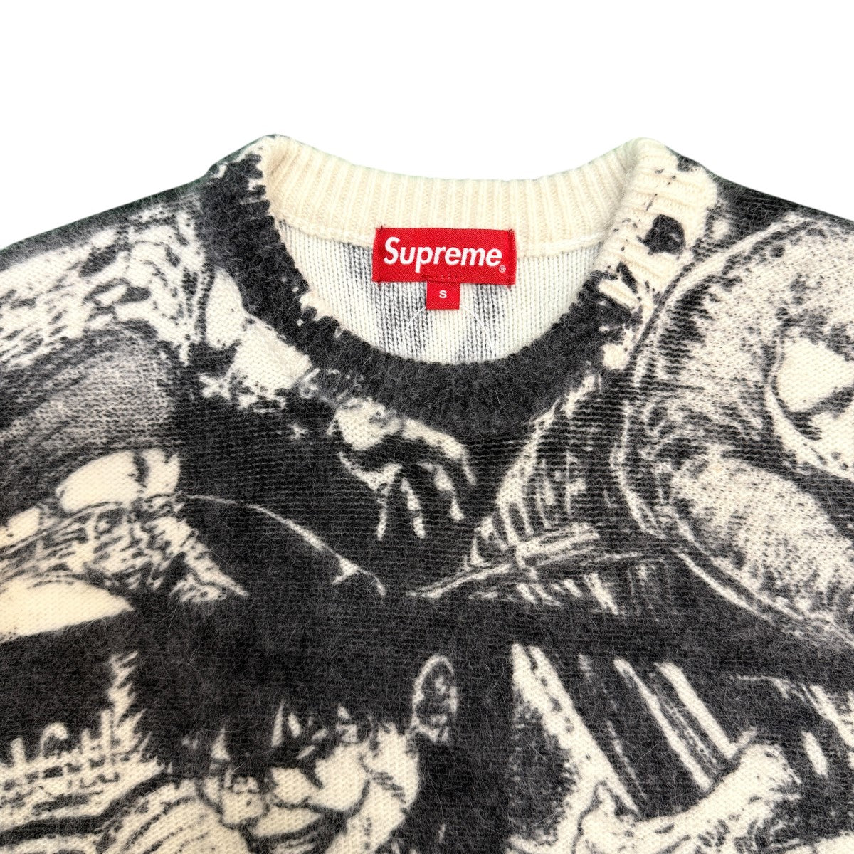 Supreme 21AW/The Crow Sweater／ザ・クロウ セーター 古着・中古-4枚目のアイテム画像