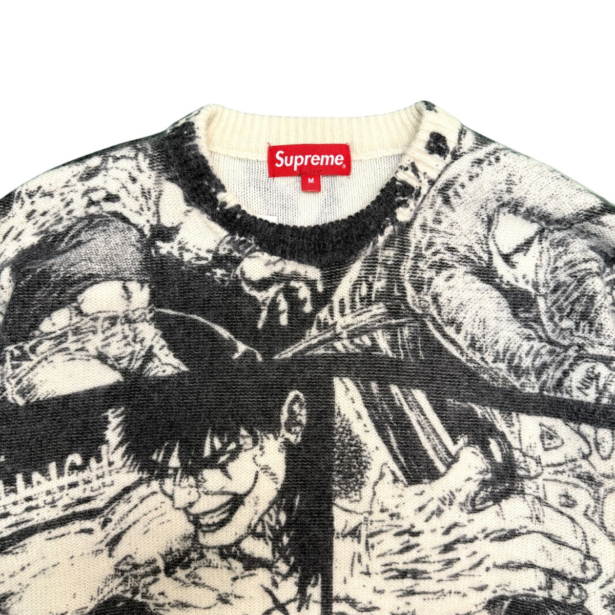 Supreme 21AW/The Crow Sweaterザ・クロウ セーター 古着・中古-3枚目のアイテム画像