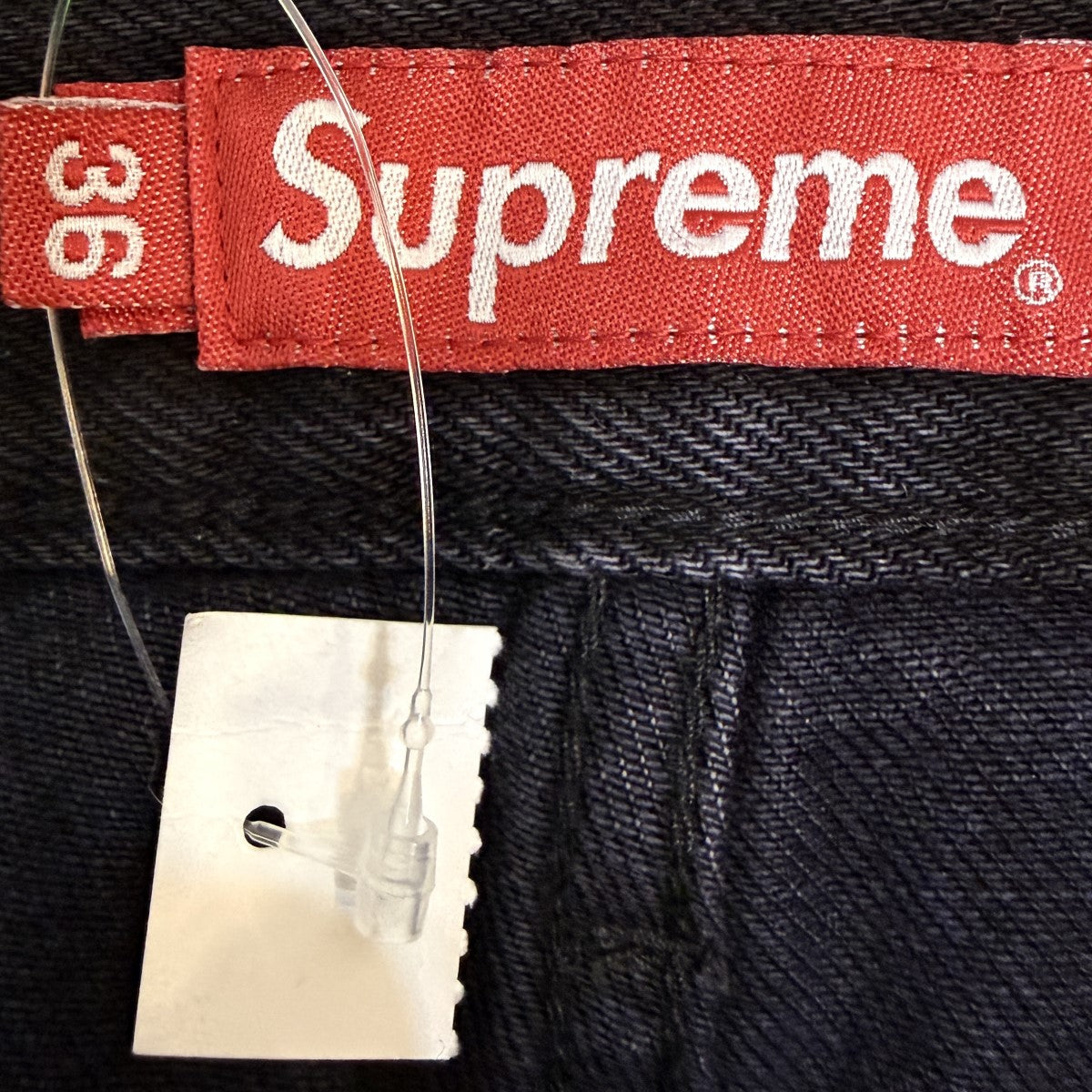 Supreme 21AW/Thrasher Regular Jean Washed Blackコットン100％／スラッシャー レギュラージーンズ/中国製 古着・中古-7枚目のアイテム画像