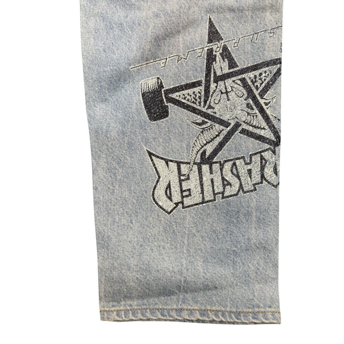 Supreme 21AW/Thrasher Regular Jean Washed Blue／スラッシャー レギュラージーンズ/中国製 古着・中古-3枚目のアイテム画像