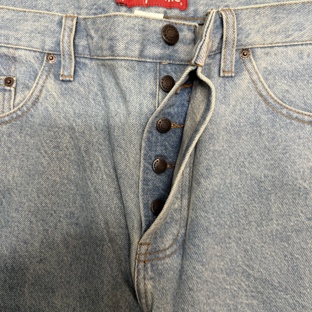 Supreme 21AW/Thrasher Regular Jean Washed Blue／スラッシャー レギュラージーンズ/中国製 古着・中古-6枚目のアイテム画像