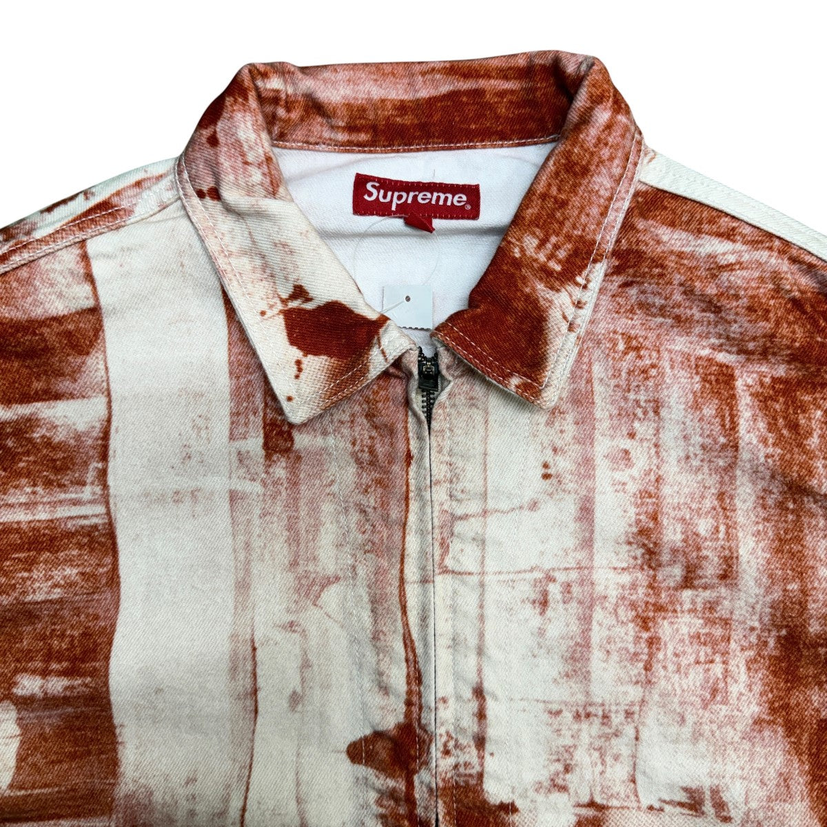 Supreme×Christopher Wool 21AW/Supreme Denim Work Jacket／シュプリームデニムワークジャケット 古着・中古-4枚目のアイテム画像