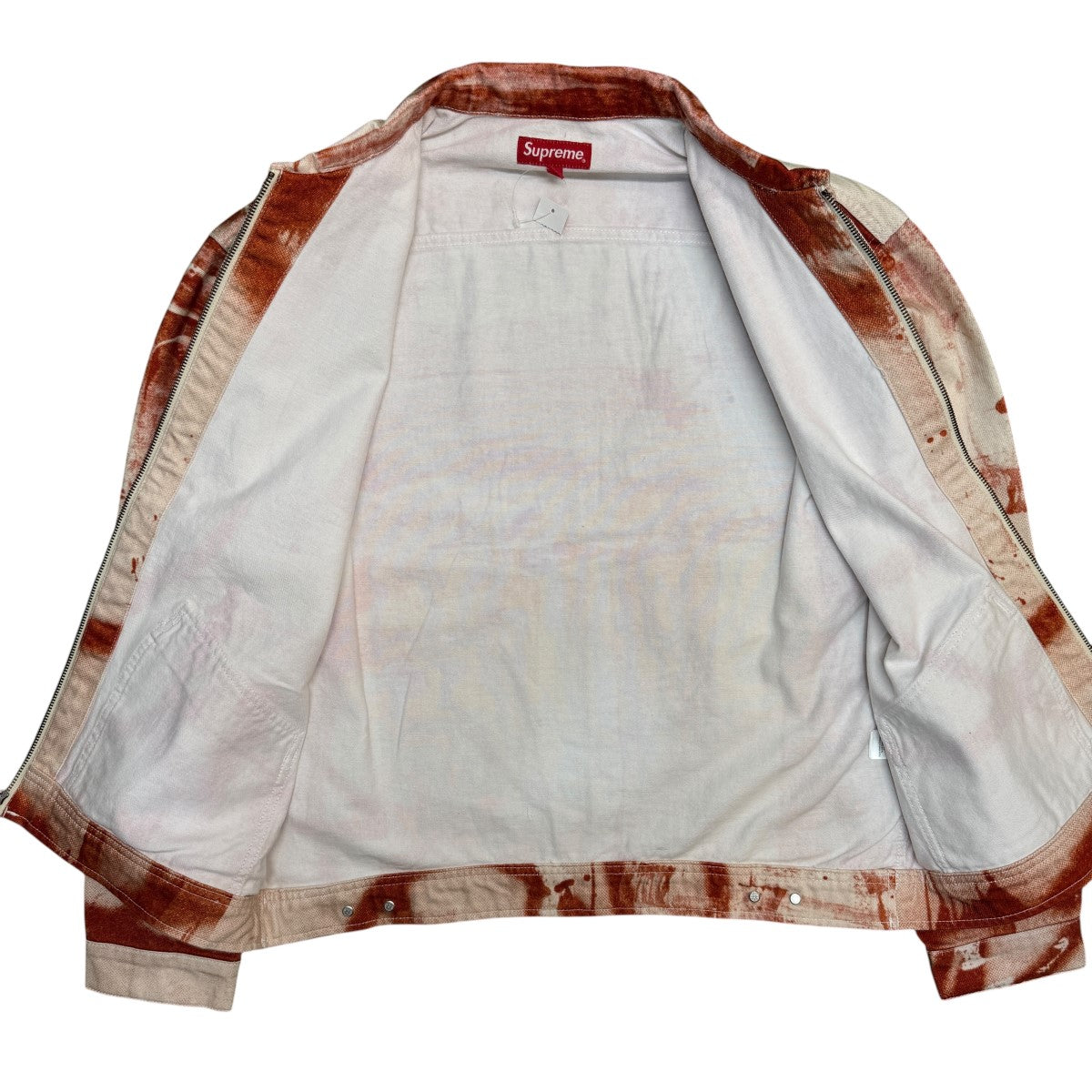 Supreme×Christopher Wool 21AW/Supreme Denim Work Jacket／シュプリームデニムワークジャケット 古着・中古-6枚目のアイテム画像