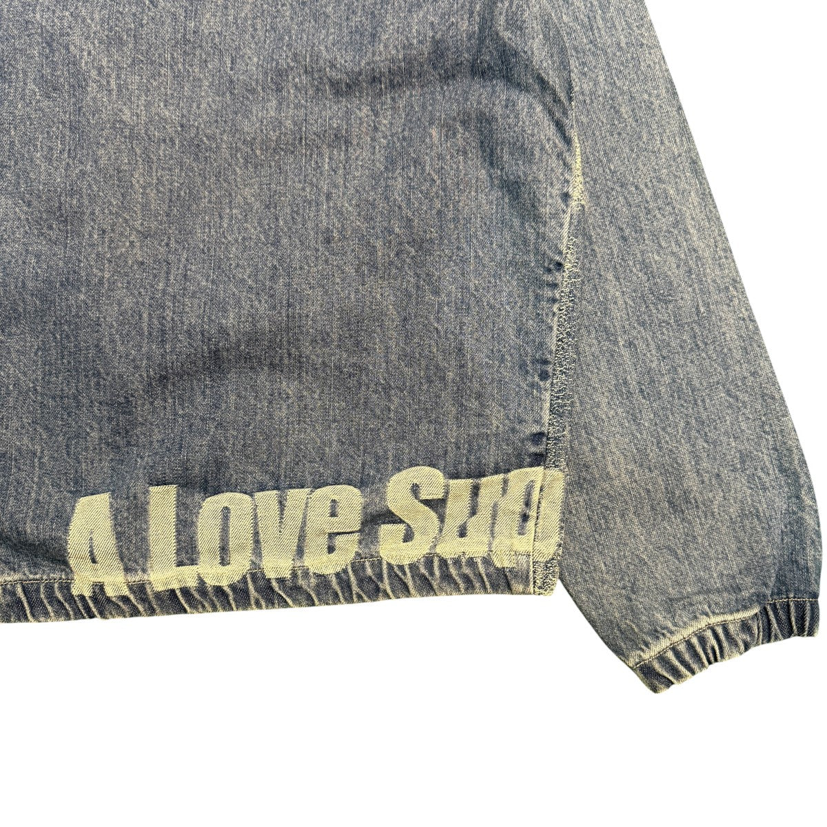 Supreme 21AW/John Coltrane A Love Supreme Denim Harrington Jacket／ジョン・コルトレーン アラブシュプリームデニムハリントンジャケット/中国製 古着・中古-6枚目のアイテム画像