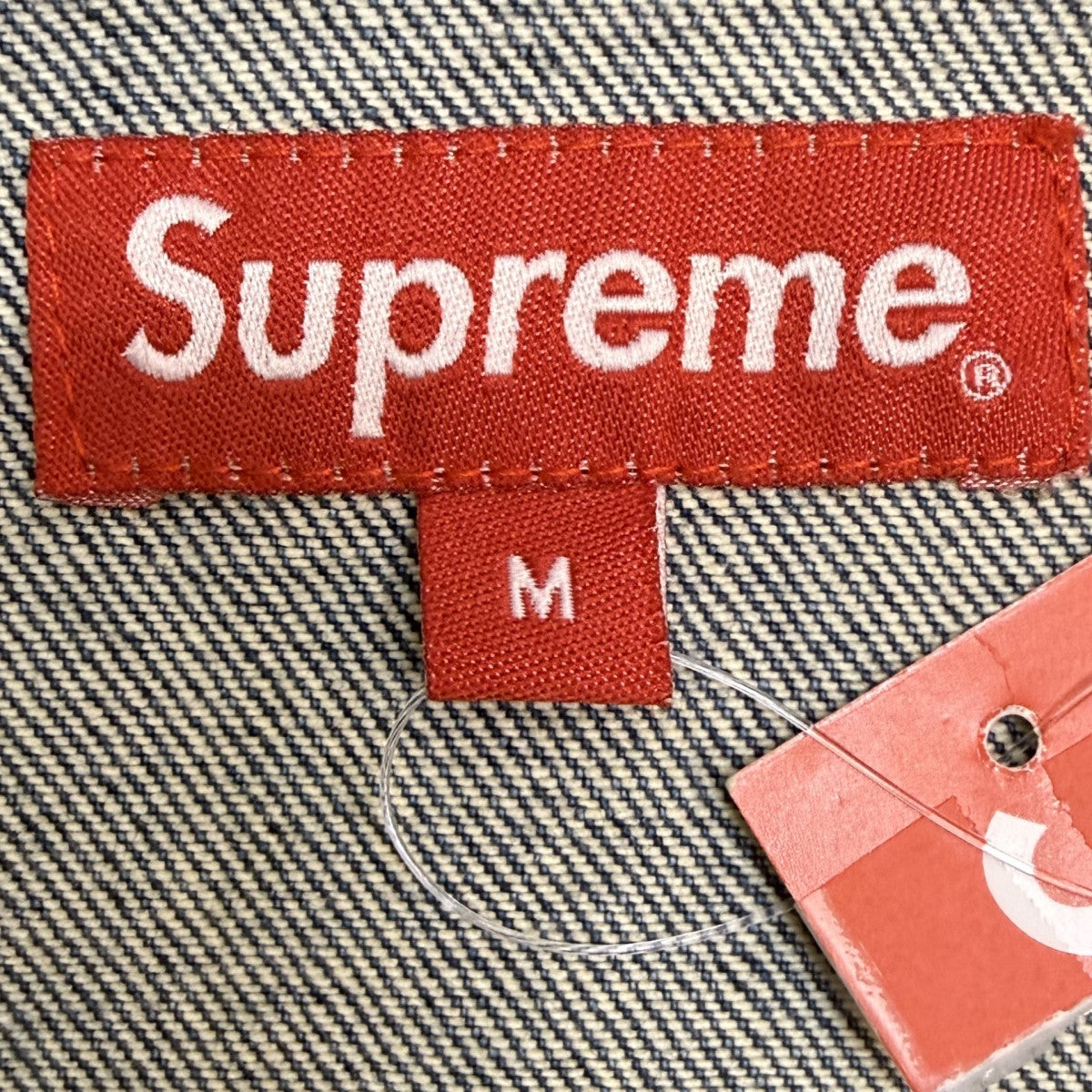 Supreme 21AW/John Coltrane A Love Supreme Denim Harrington Jacket／ジョン・コルトレーン アラブシュプリームデニムハリントンジャケット/中国製 古着・中古-8枚目のアイテム画像