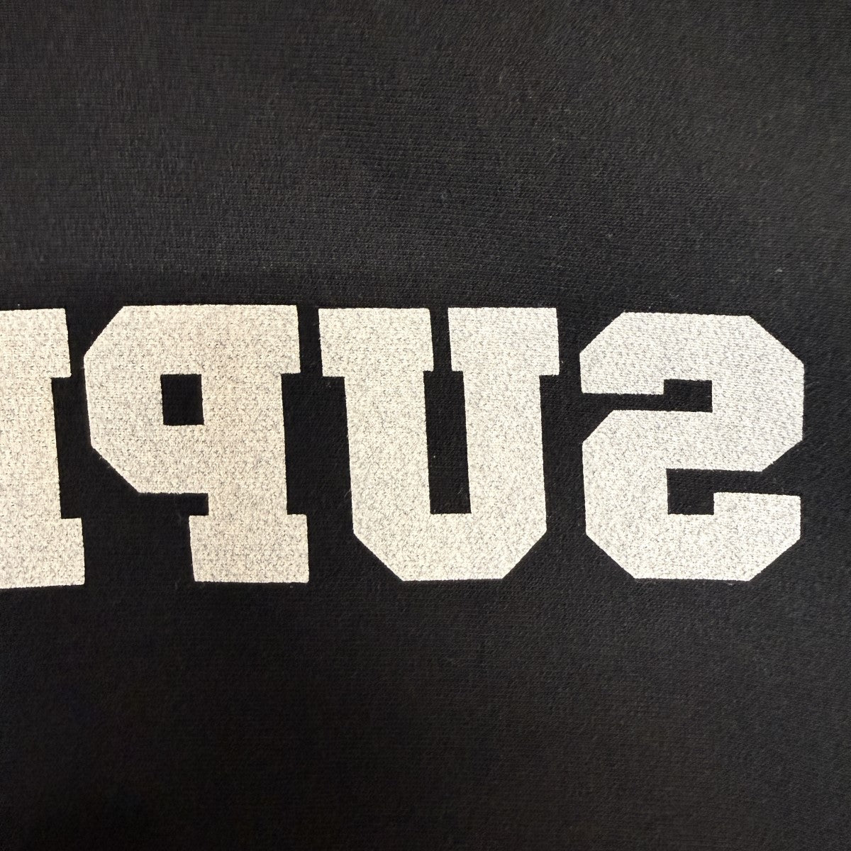 Supreme 25SS/Reverse Hooded Sweatshirt／リバーススウェットパーカー/ポルトガル製 古着・中古-2枚目のアイテム画像