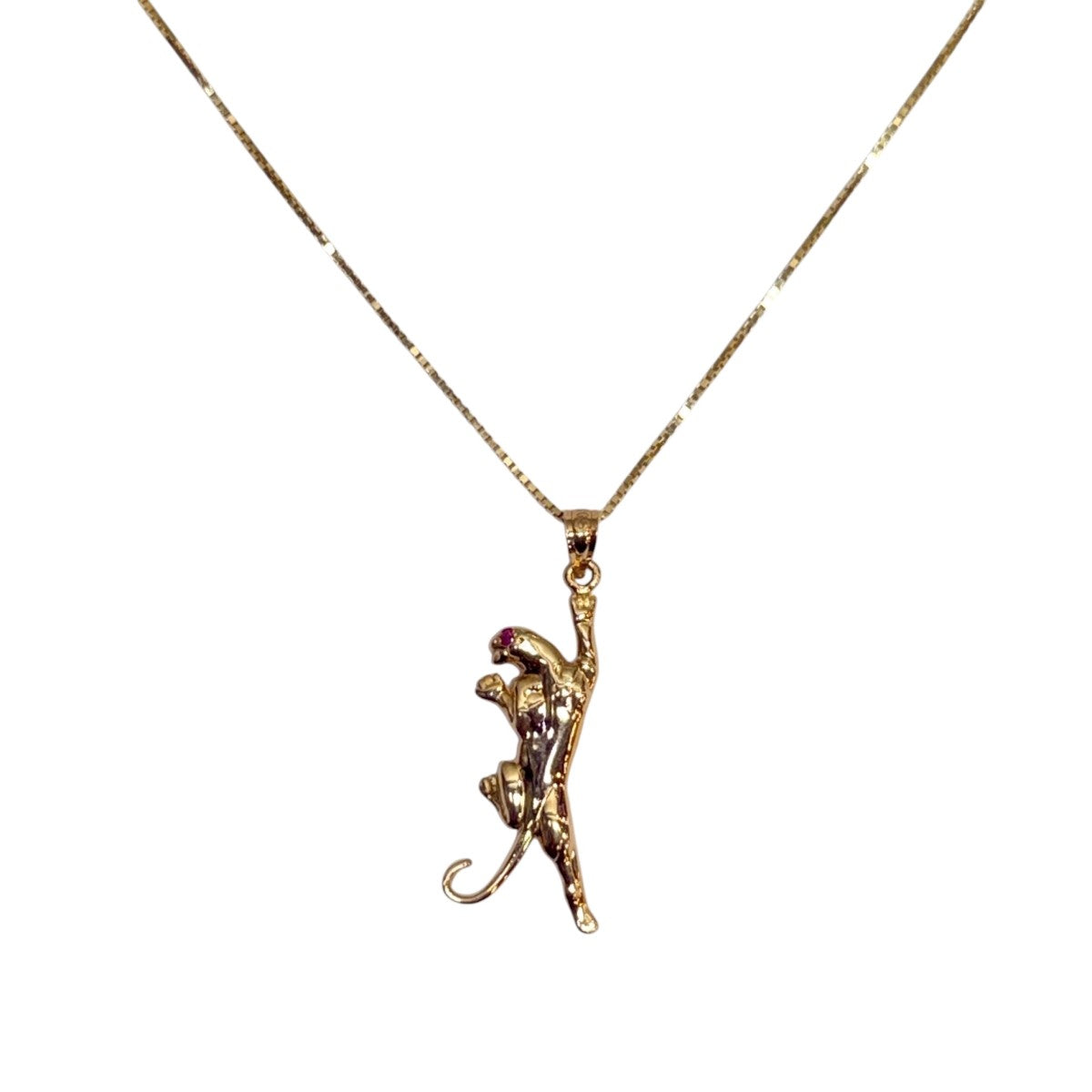 Supreme 18AW/Panther Gold Pendant／パンサー14金ゴールドペンダント 古着・中古-1枚目のアイテム画像