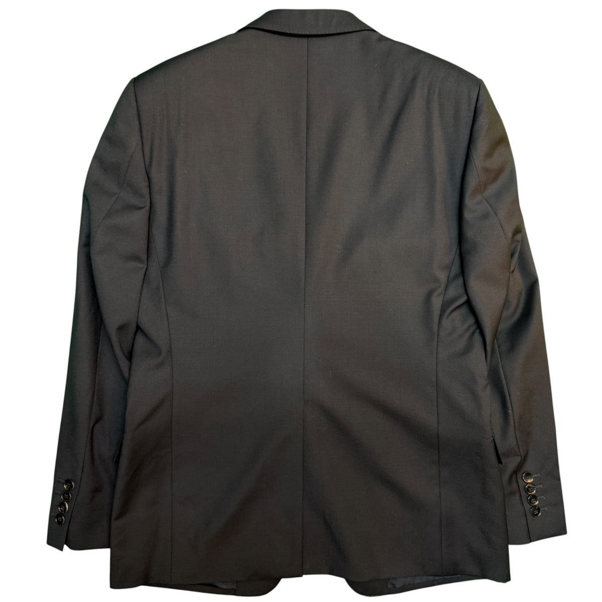 GUCCI 2Bジャケット 肩パット入り／テーラードジャケット/75920G スイス製 古着・中古-2枚目のアイテム画像