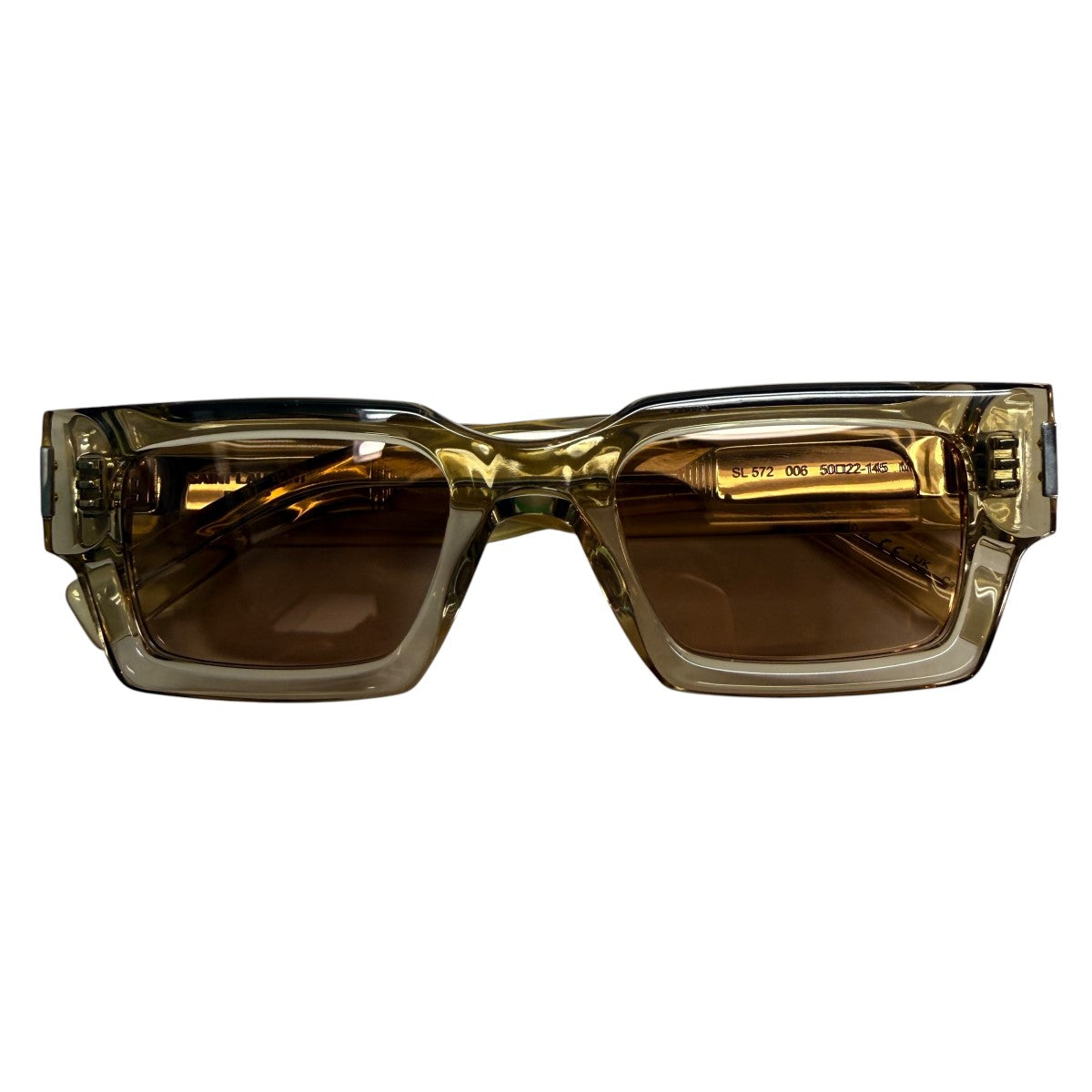 Saint Laurent Paris スクエアフレームサングラス 日本製／サングラス/SL572006 古着・中古-2枚目のアイテム画像