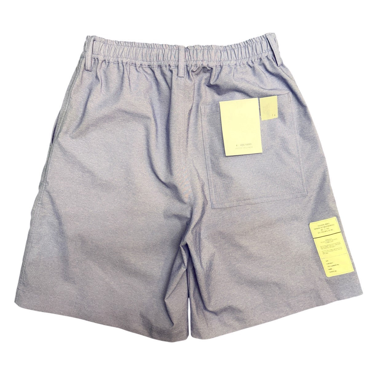 N．HOOLYWOOD 26SS/TUCK HALF PANTS／タックハーフパンツ/9261-CP54 古着・中古-2枚目のアイテム画像