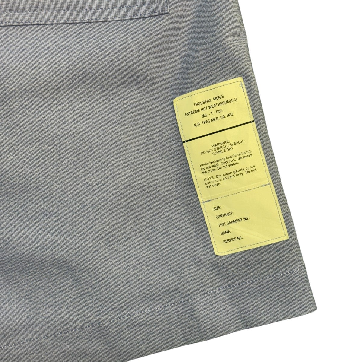 N．HOOLYWOOD 26SS/TUCK HALF PANTS／タックハーフパンツ/9261-CP54 古着・中古-4枚目のアイテム画像