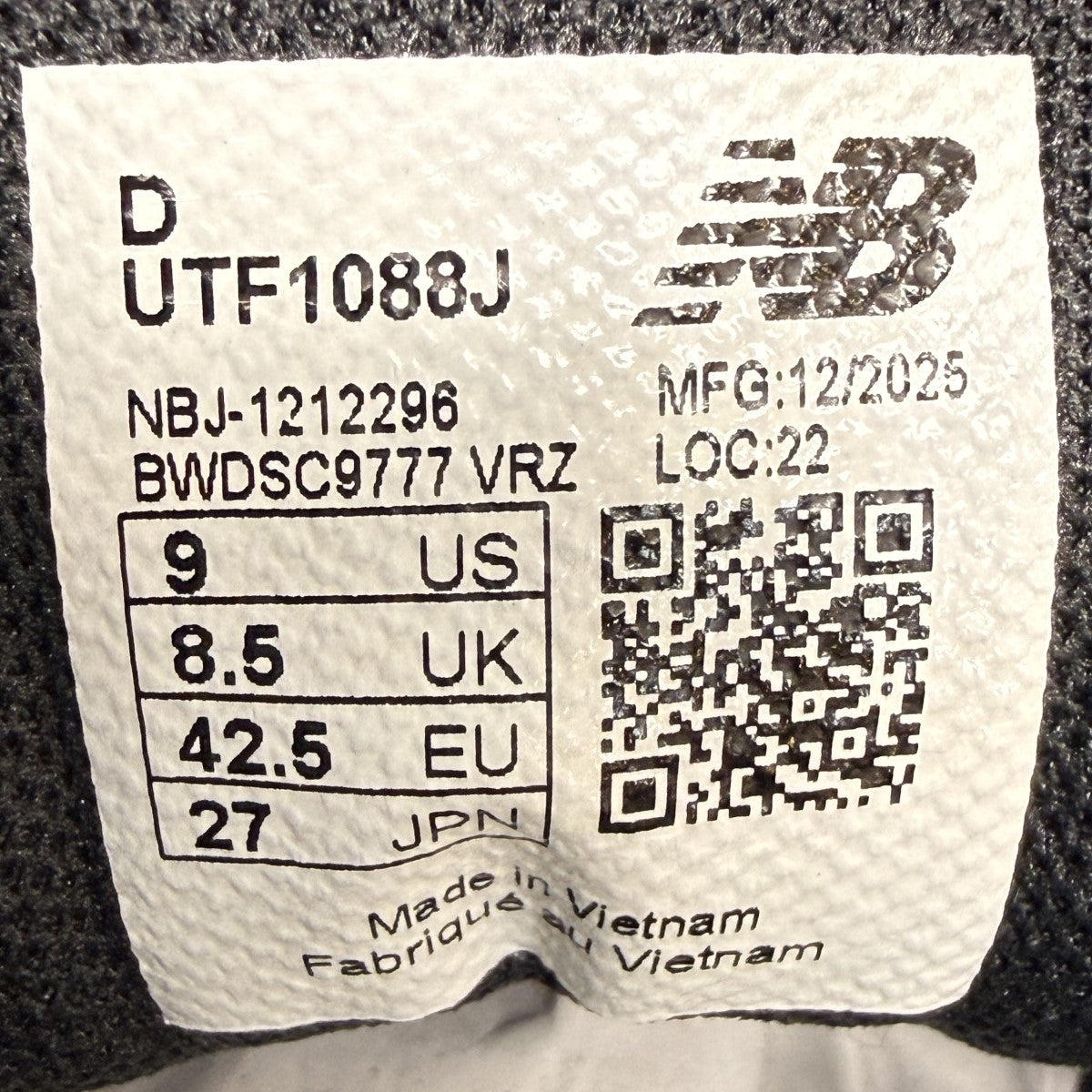26SS/UTF1088／JTF100 スニーカーUTF1088J/ WQ-K101