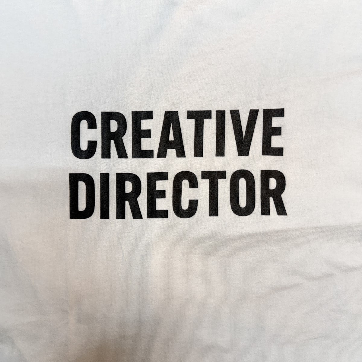ANCHOR INC． CREATIVE DIRECTOR TEE／クリエイティブディレクターTシャツ 古着・中古-2枚目のアイテム画像