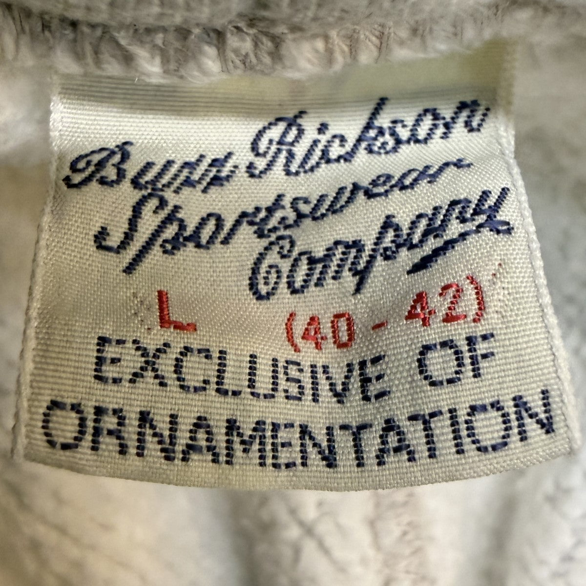 Buzz Rickson’s×BEAMS 22AW/別注 US Navy Sweat Pant／コラボスウェットパンツ/BR49087BM 古着・中古-6枚目のアイテム画像