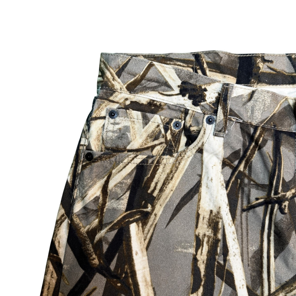 24SS/別注 SUPER DAD’S CAMO SHORTSREALTREE KAMO／スーパーダッドカモショートパンツLot101 日本製