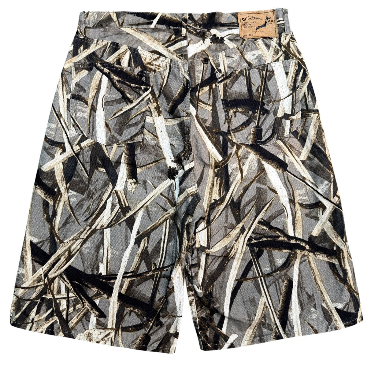 24SS/別注 SUPER DAD’S CAMO SHORTSREALTREE KAMO／スーパーダッドカモショートパンツLot101 日本製