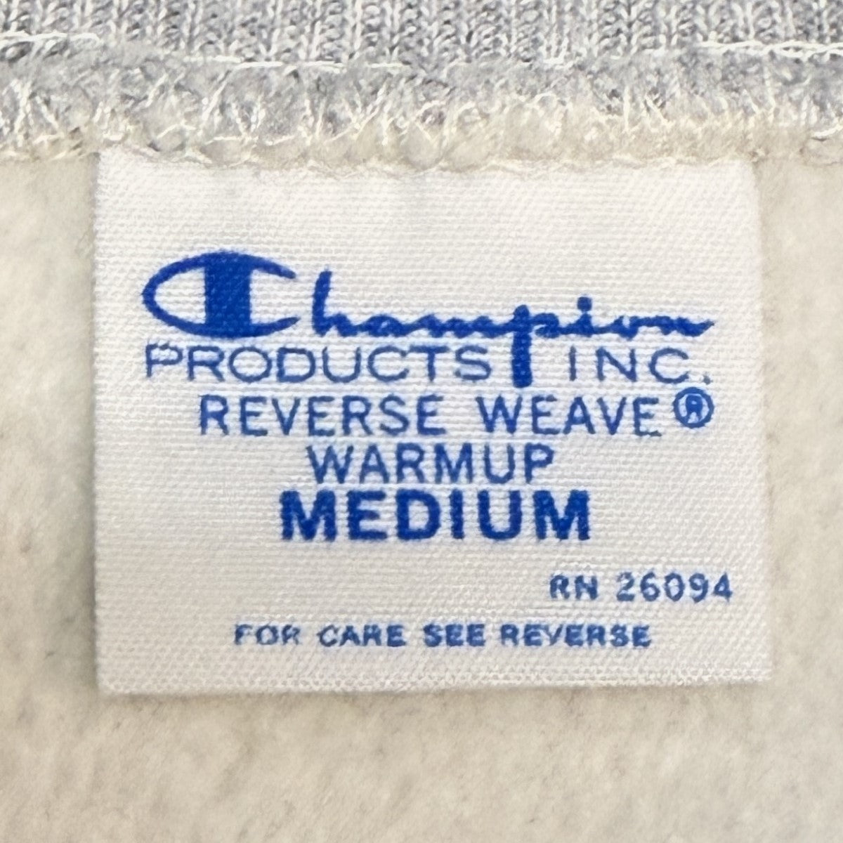 Champion×BEAMS×MIN-NANO 23AW/COLLEGE CREWNECK SWEAT／カレッジクルーネックスウェット/C8-Y032 古着・中古-6枚目のアイテム画像