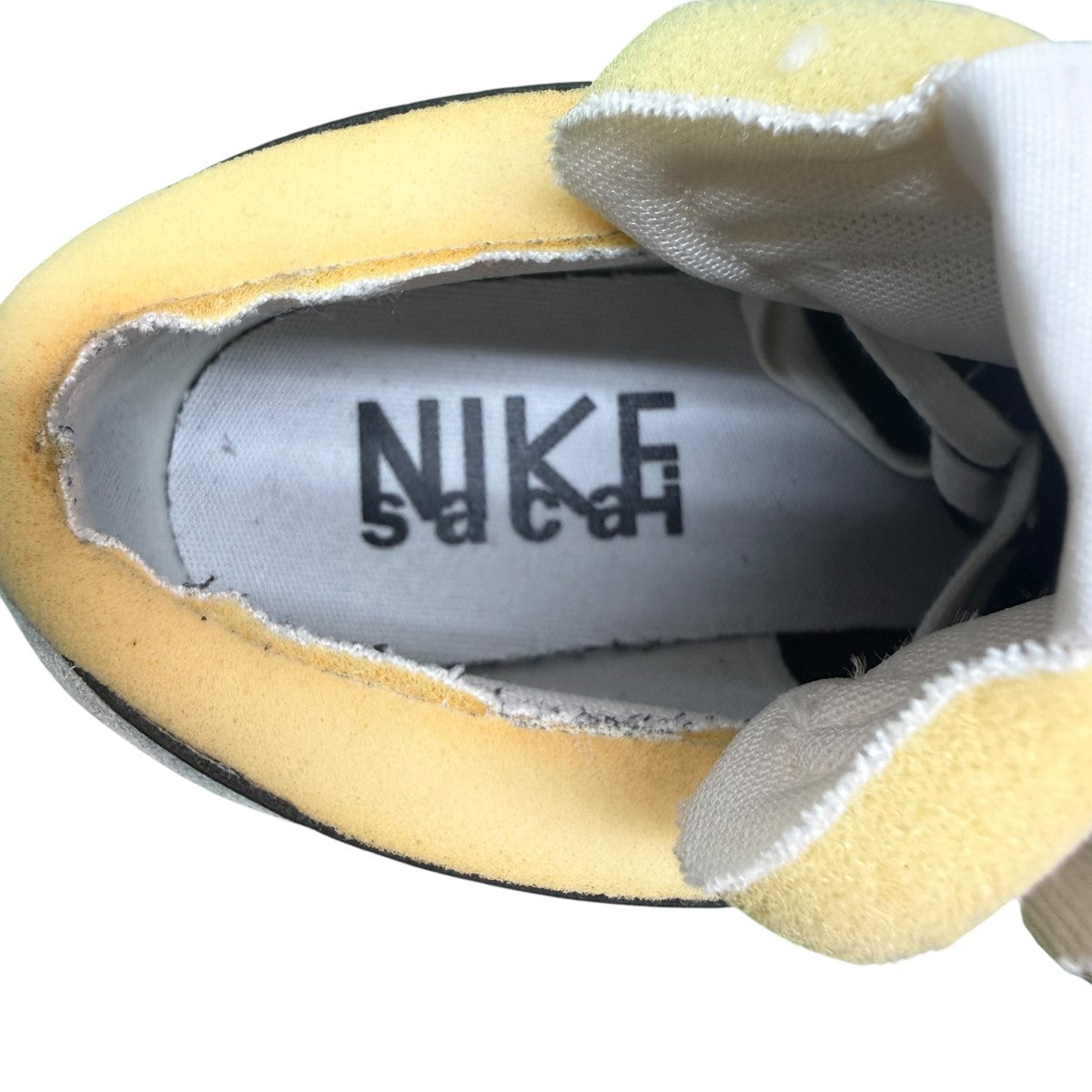 NIKE×sacai 22SS/Nike Blazer Low Black Patent Leather／Black Patent Leather／ブレーザー ロースニーカー/DM6443-001 古着・中古-8枚目のアイテム画像