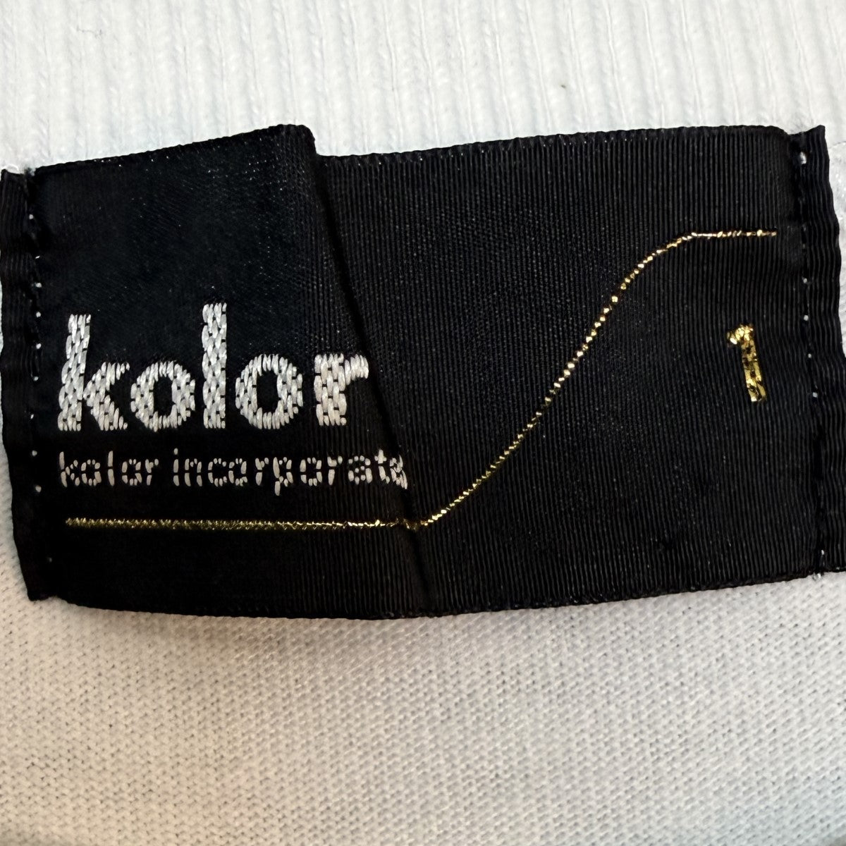 KOLOR 22AW/Cotton Prnt tee／コットンプリントTシャツ/22WCM-T10207 古着・中古-5枚目のアイテム画像
