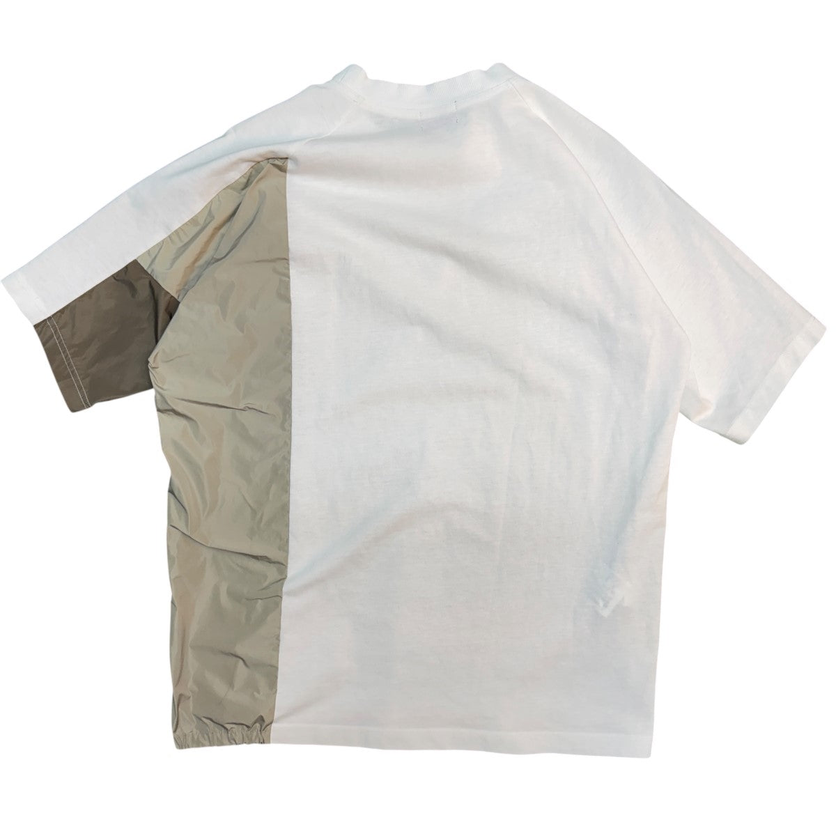 KOLOR 18SS/ペーパー天竺TEE 切替Tシャツ／ドッキングTシャツ/18SCM-T05204 古着・中古-2枚目のアイテム画像